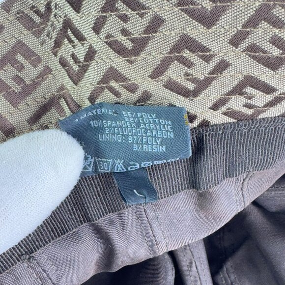 FENDI Zucca FF Unisex Bucket Hat Made in Italy Marked as "L" - Picture 7 of 9